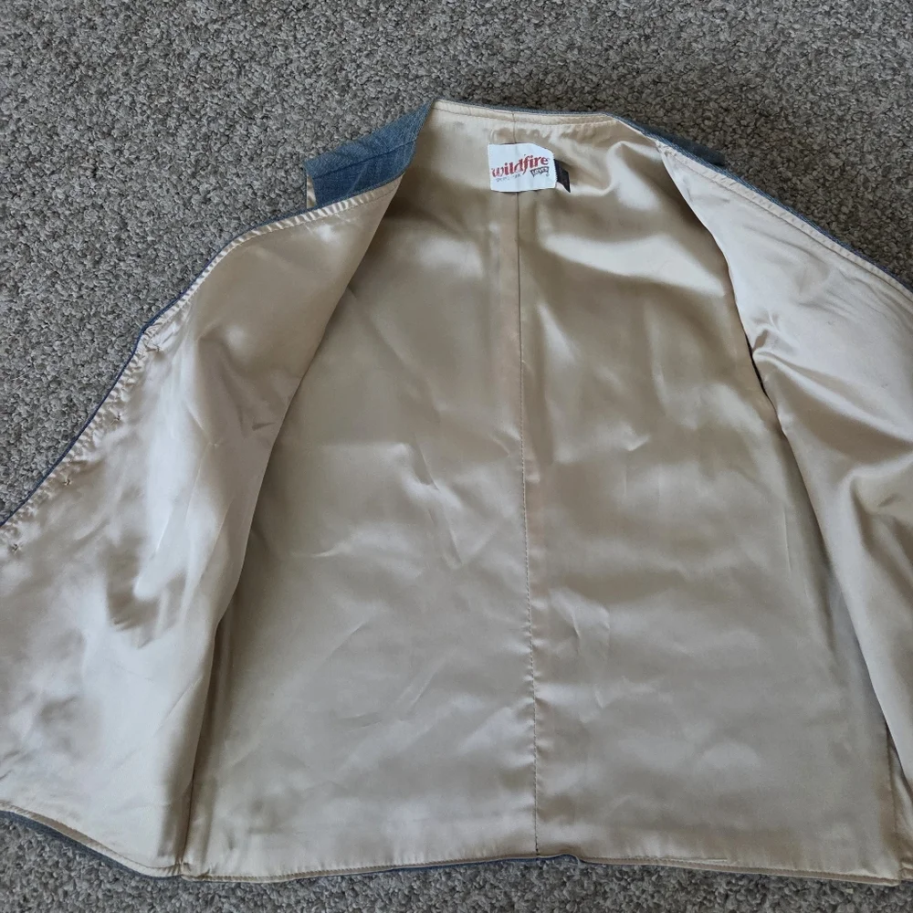 Vintage 70's Levi's Wildfire Sportswear Denim Vest size‎ ?